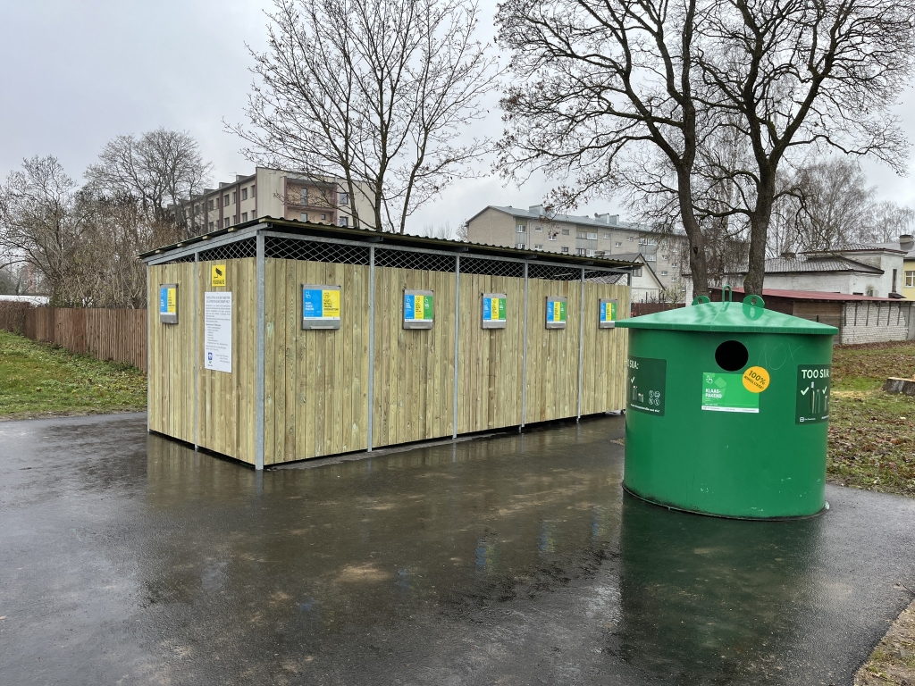 Tapa linna jäätmemaja Veski 16 kinnistul.jpg